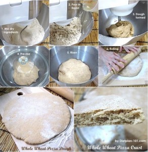 Whole Wheat Pizza Dough (South Beach Phase 2 Recipe) - Dietplan-101