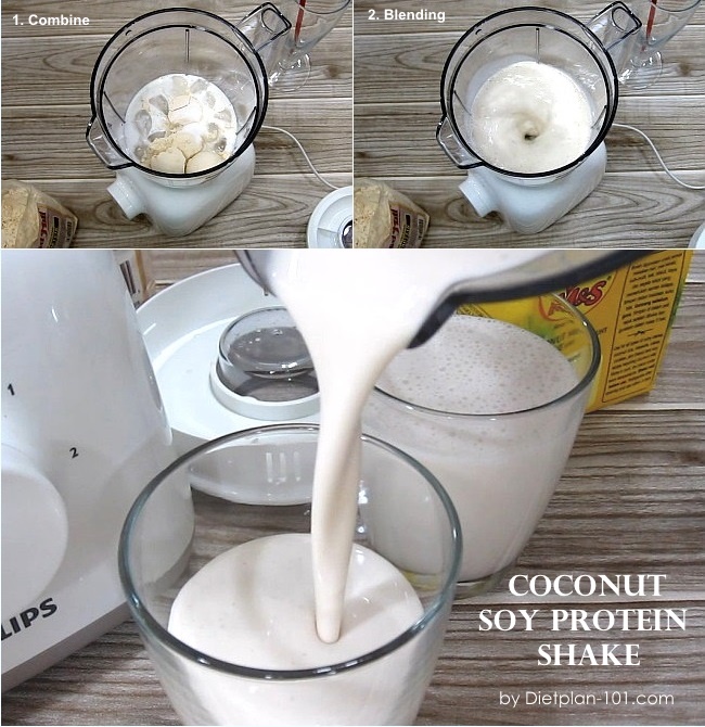 coconut-soy-protein-shake-steps