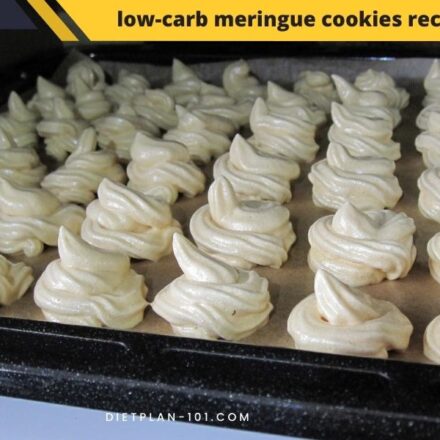 meringue cookies low carb