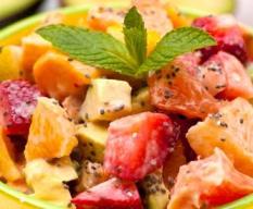 Strawberry Grapefruit Salad Recipe