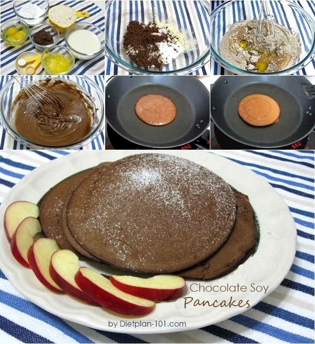 chocolate-soy-pancake