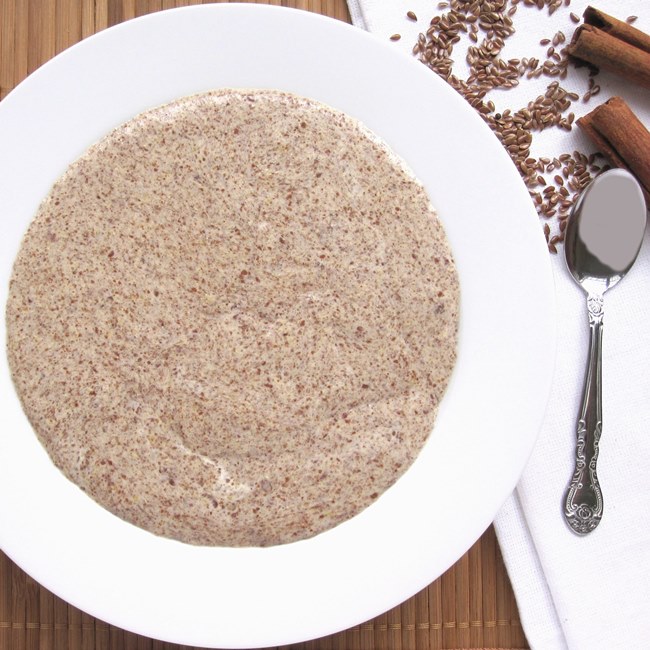 Hot Cinnamon Flax Meal Porridge Recipe – Low Carb