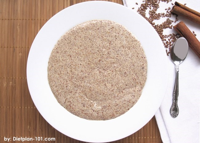 Low Carb Flax Seed Meal Porridge