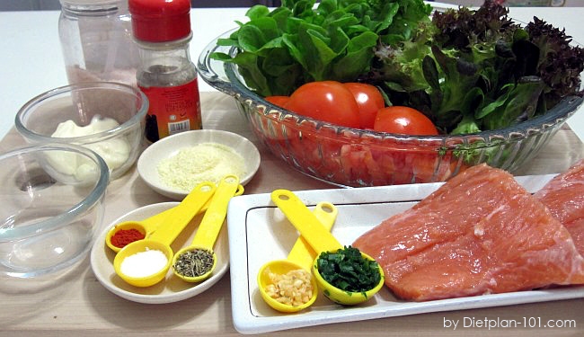 grilled-salmon-mixed-greens-salad-ingr