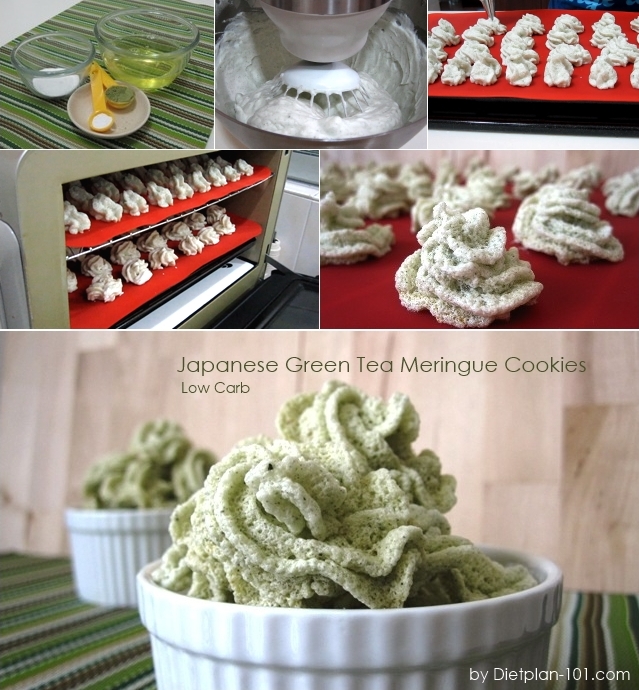 low-carb-green-tea-meringue-cookies-steps