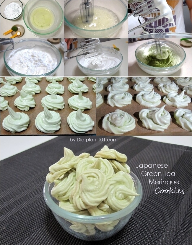 japanese-green-tea-meringue-cookies-steps