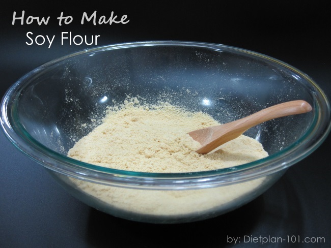 How to make soy flour