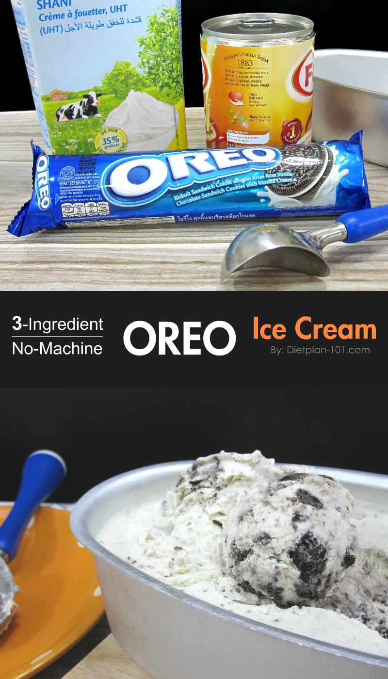 3-Ingredient Oreo Ice Cream