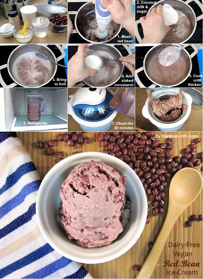 vegan-red-bean-ice-cream-steps