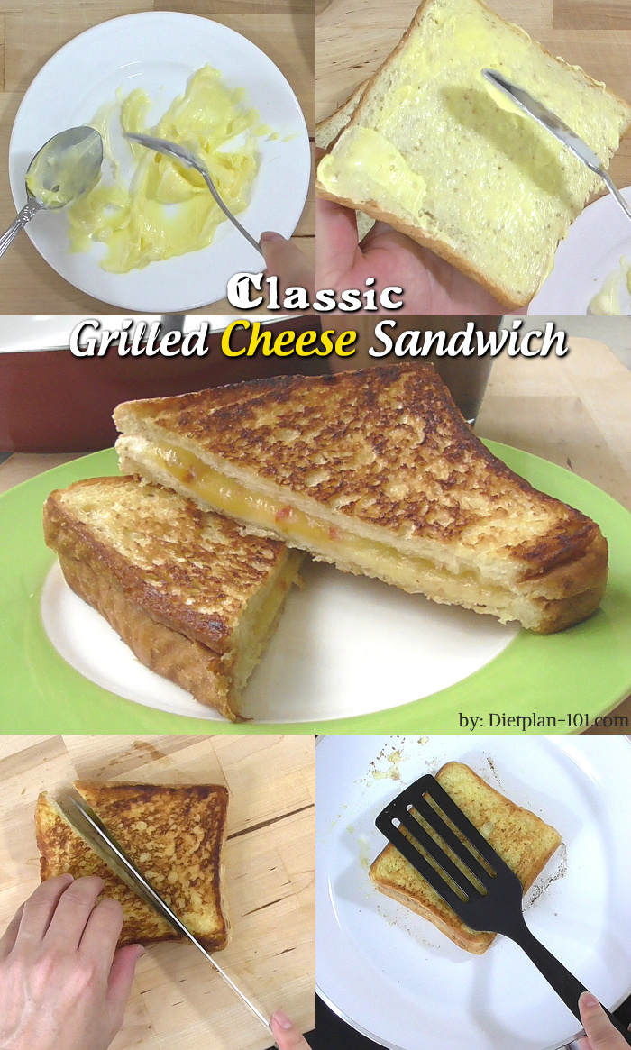 How to make classic grilled cheese sandwich