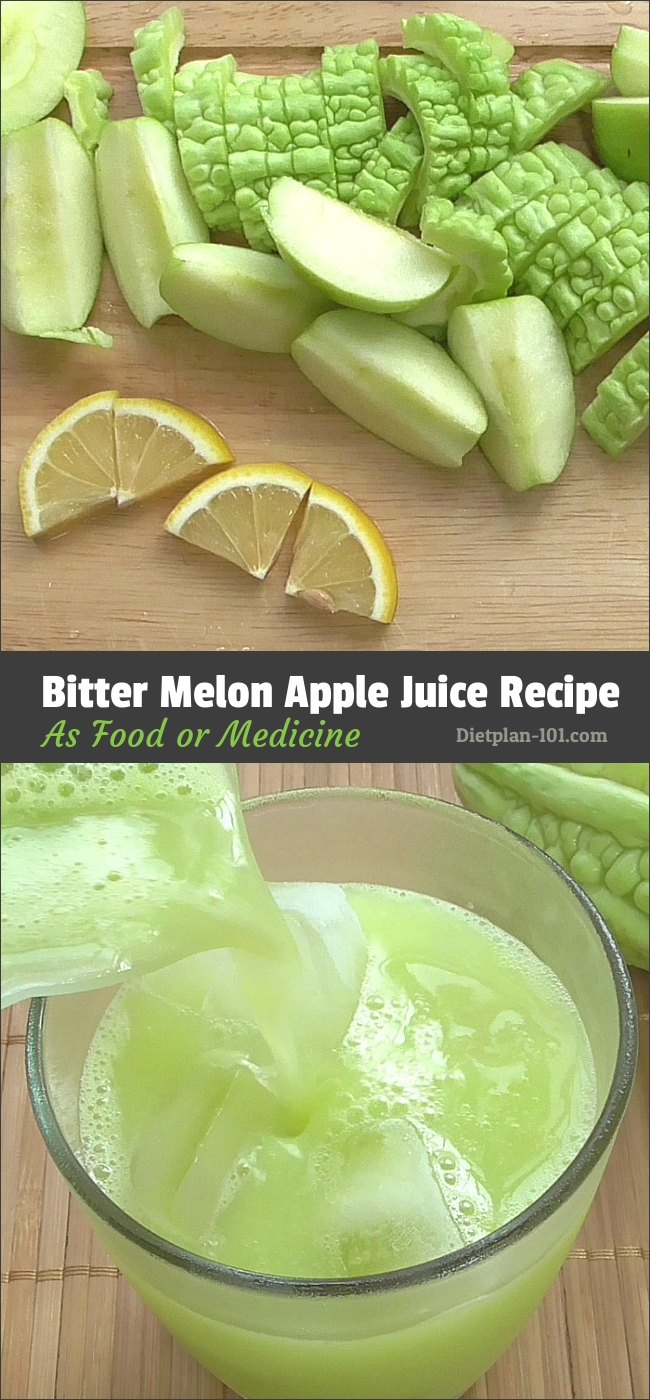 Bitter Melon Green Apple Juice-As Food or Medicine | Diet Plan 101