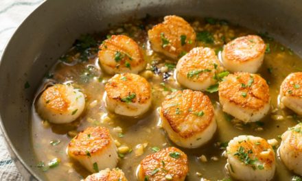 Pan-Seared Scallops with French Sauce Vierge (Dukan Diet PV Cruise Recipe)