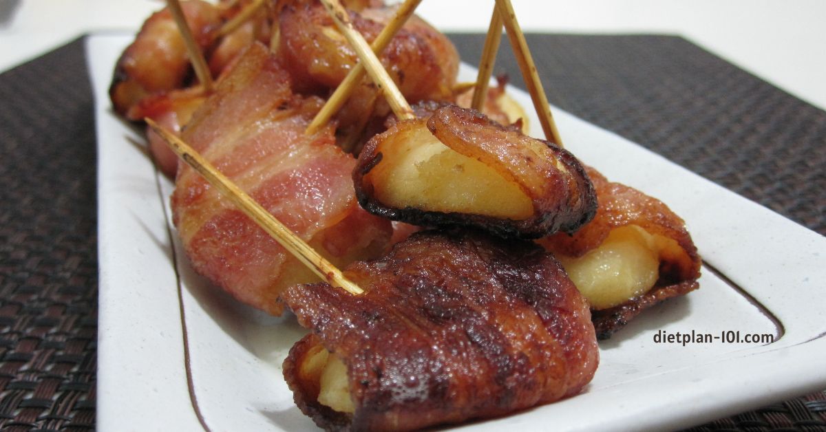 Bacon Wrapped Water Chestnut (Rumaki) (Atkins Diet Phase 1 Recipe ...