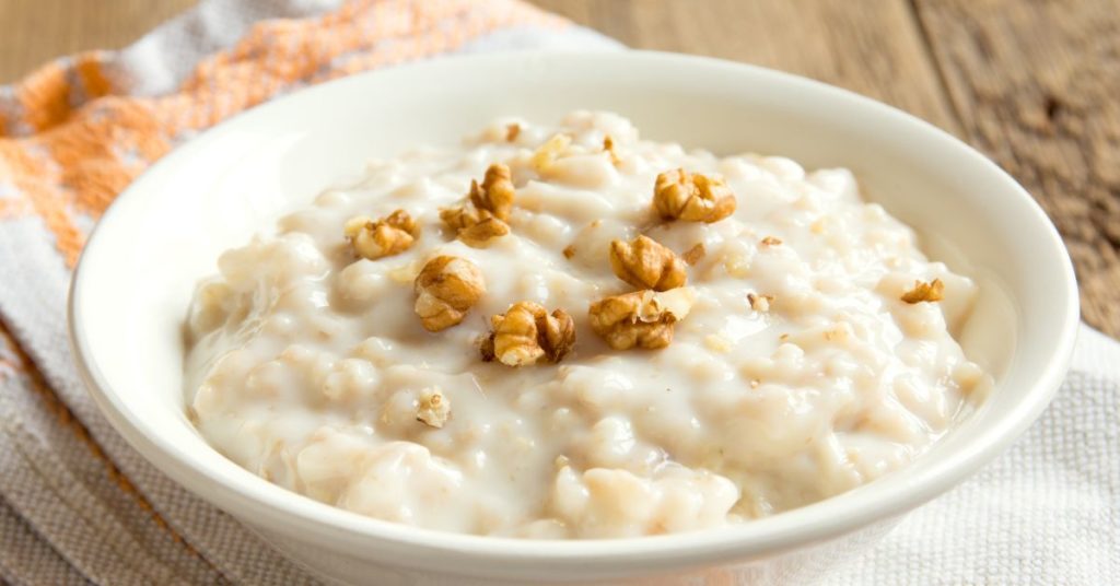 gluten-free flakes porridge