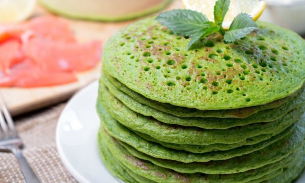 Savory Cauliflower Green Pea Pancakes (Atkins Diet Phase 3 Recipe)