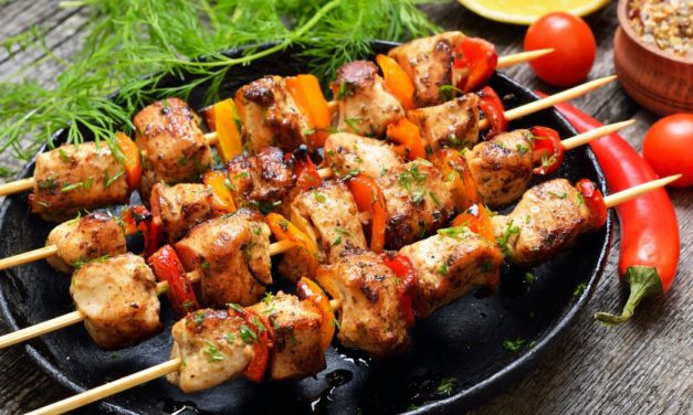 Beef Mushroom Vegetables Kebab Skewers (Dukan Diet PV Cruise Recipe)