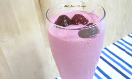 Tofu-Coconut Milk Raspberry Smoothie (Atkins Diet Phase 2 Recipe)