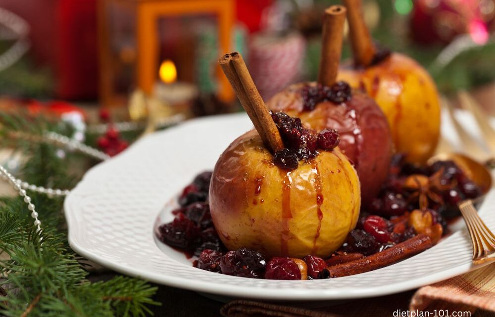 Simple Baked Apple with Cinnamon Recipe