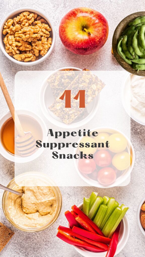 Appetite suppressant snacks