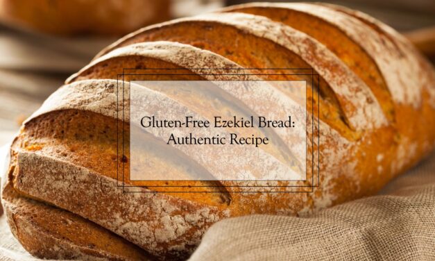 Sprouted Gluten-Free Ezekiel Bread: Authentic Recipe
