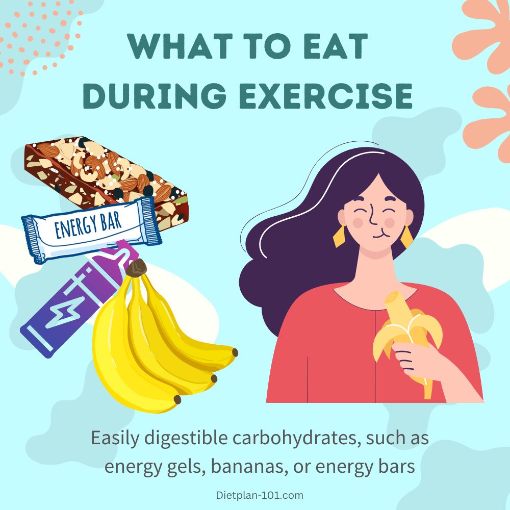 What to eat during exercise